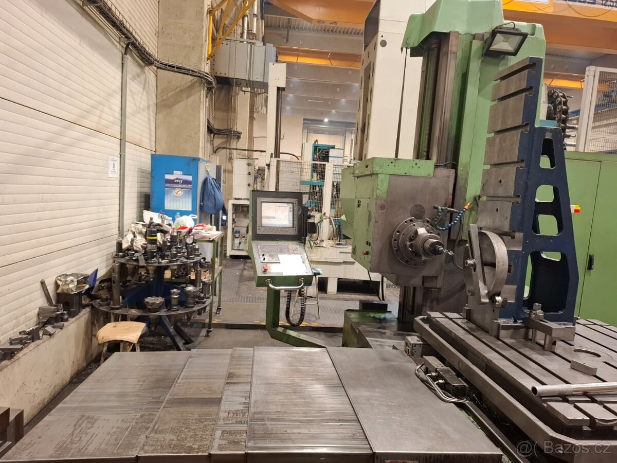 Vodorovná vyvrtávačka WH 10 NC - 3