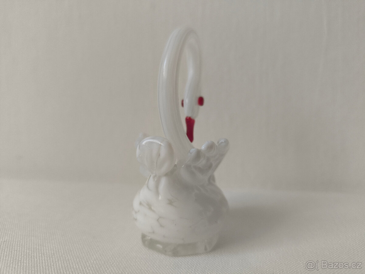 Skleněná labuť bílá - 3