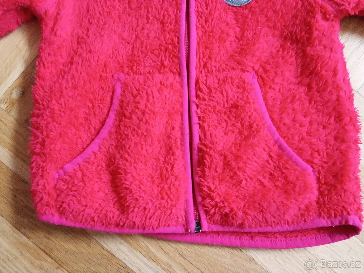 mikina chlupatka H&M 12-18m 86 - 3