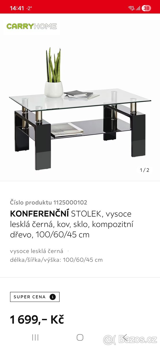 Konferenční stolek - 3