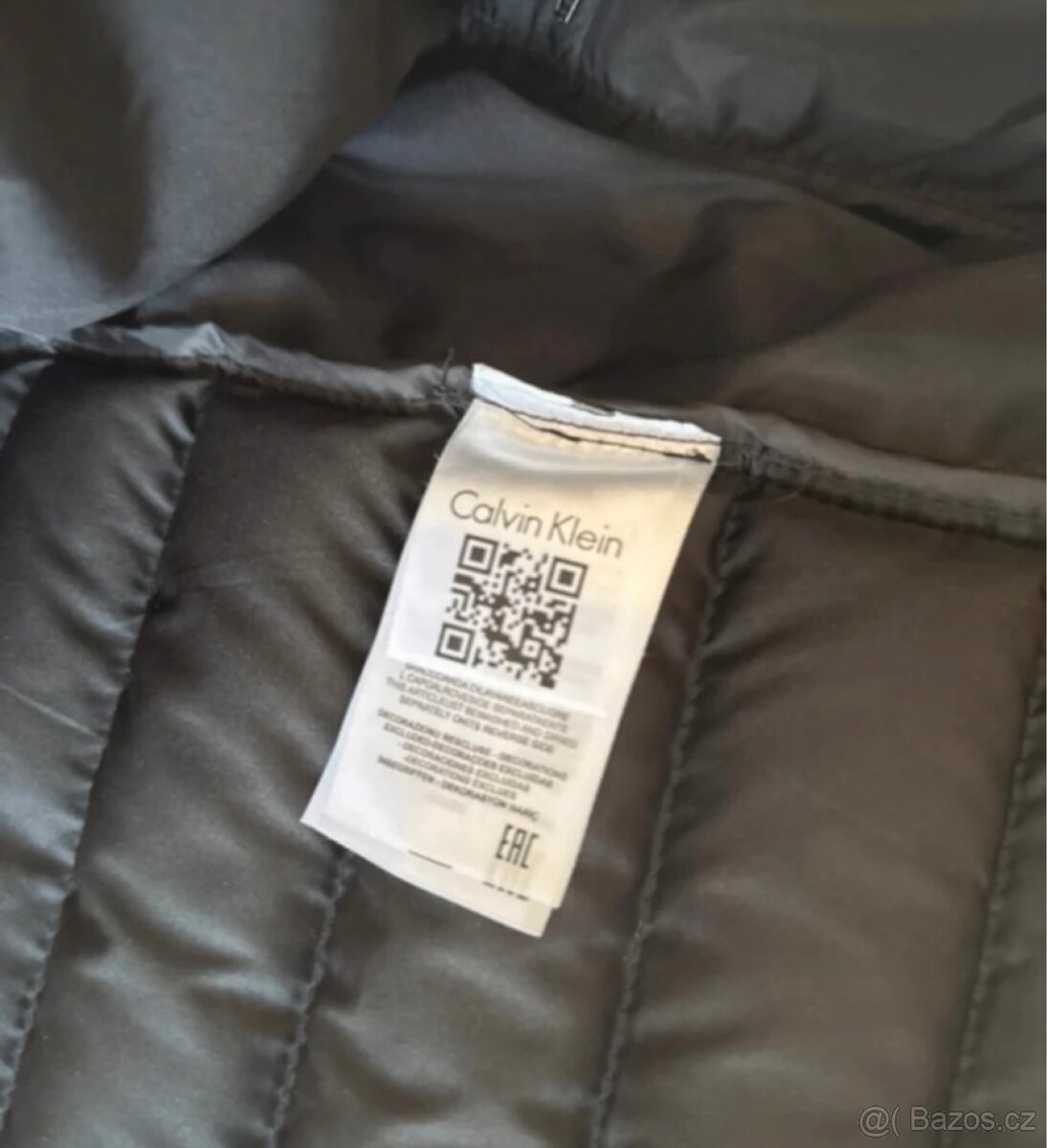 Luxusní černá bunda Calvin Klein - 3