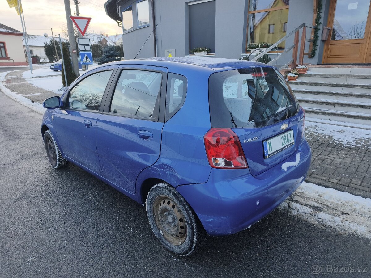 Chevrolet Kalos 1.2i /odřený LZ blatník, pojízdné auto/ - 3