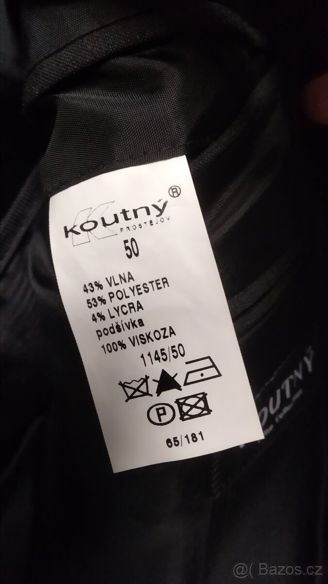 Pánský oblek Koutný - 3