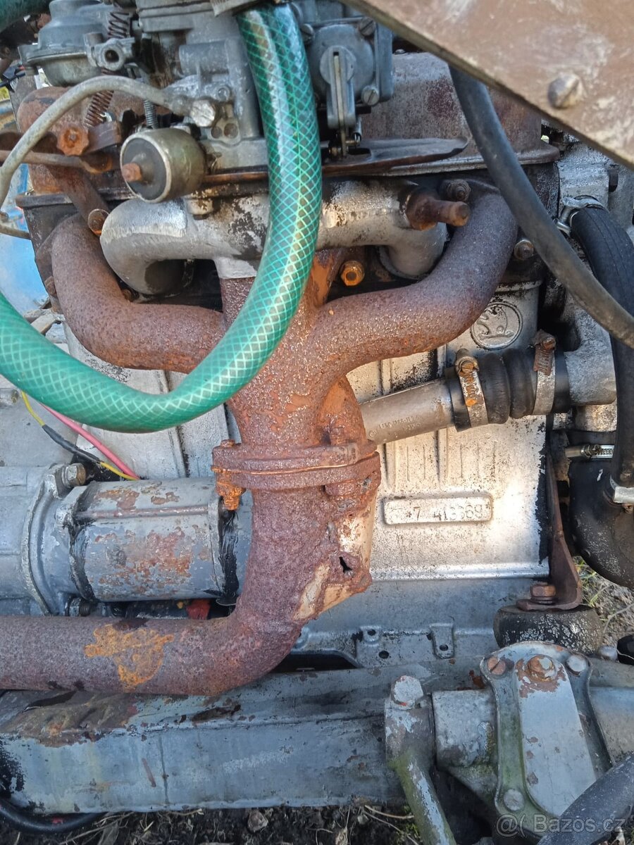 Traktůrek domácí výroby - možná výměna za Čz 350/472 - 3