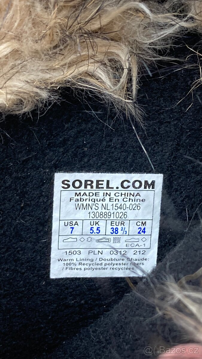 Dámské sněhule SOREL vel.38 - 3