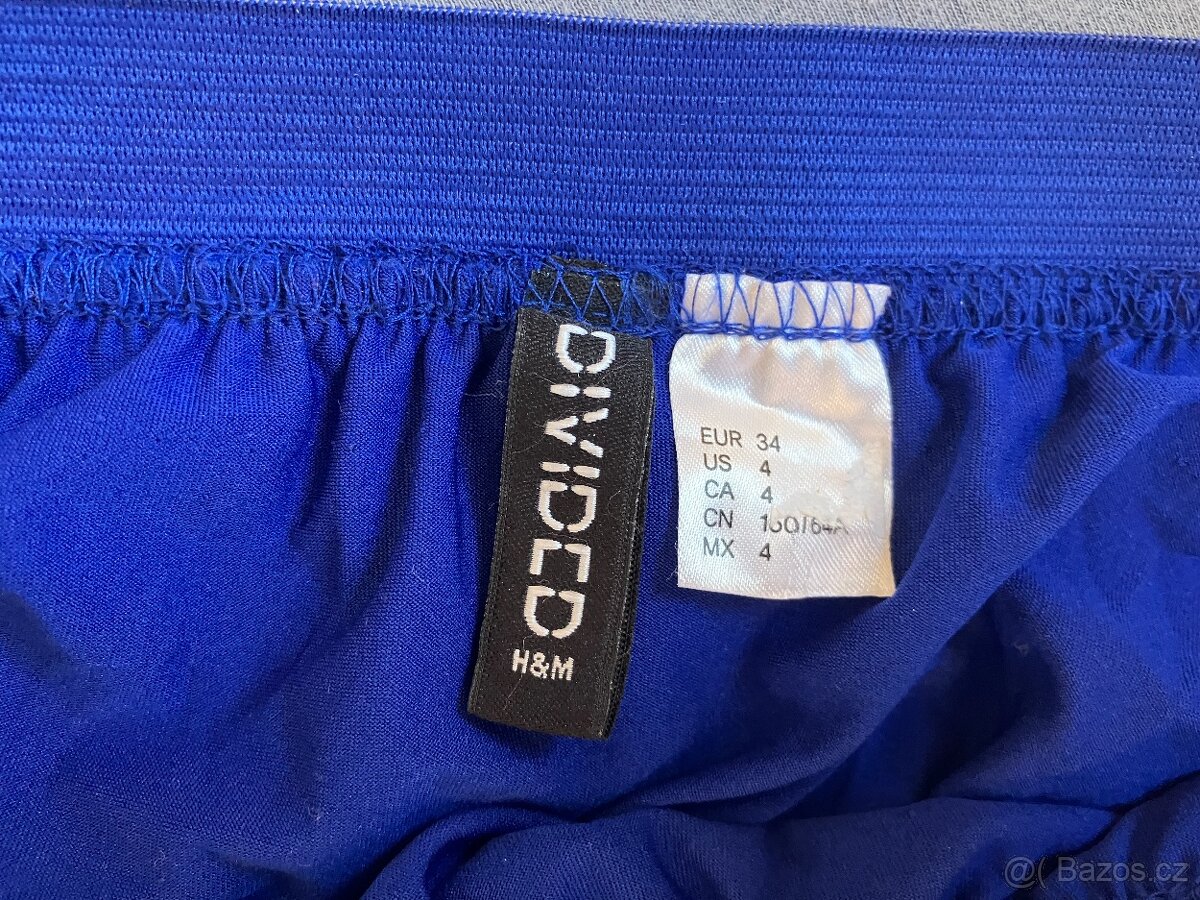 Průhledná midi sukně se spodničkou, H&M Divided, vel. 34 - 3