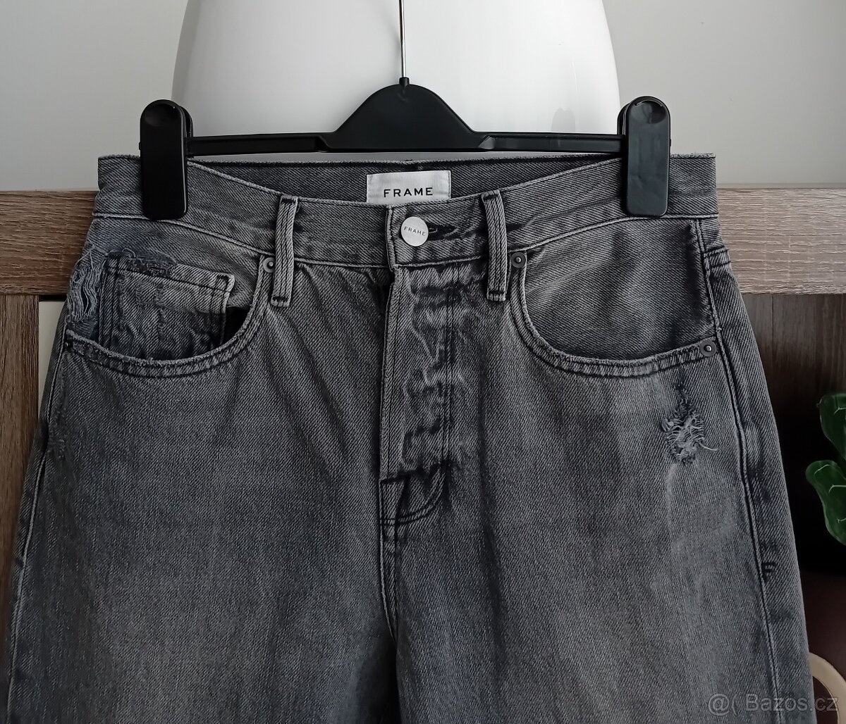 Frame dámské luxusní džíny ke kotníkům vel. S/M - 3