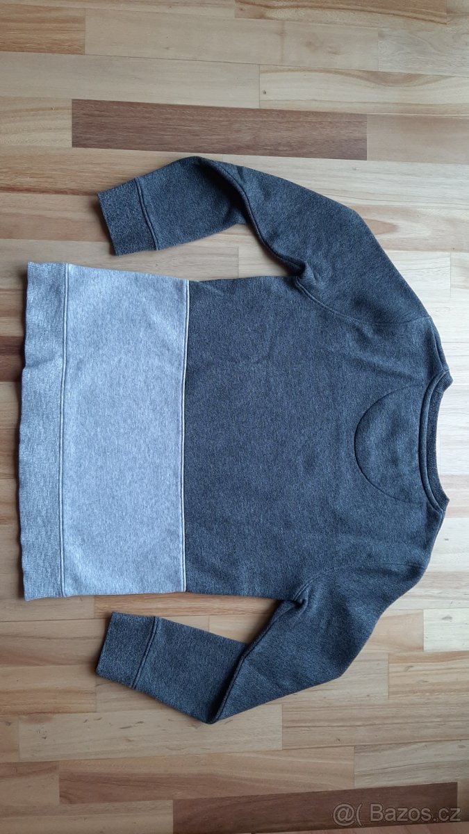 Zateplený svetr/mikina, C&A, Here & There, vel.146-152 - 3