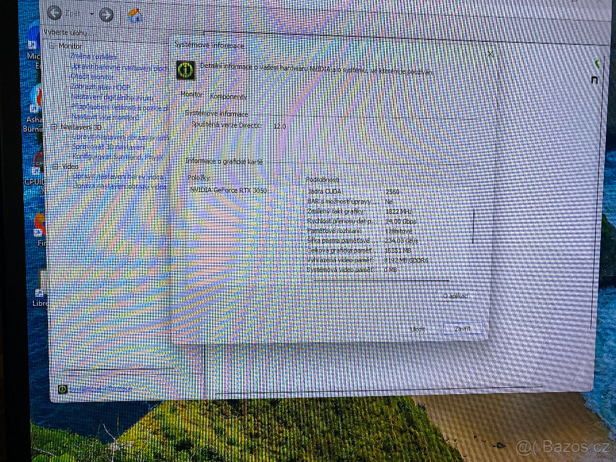 Herní PC - i5 9400F, 16gb ddr4, RTX3050 8gb, ssd - 3