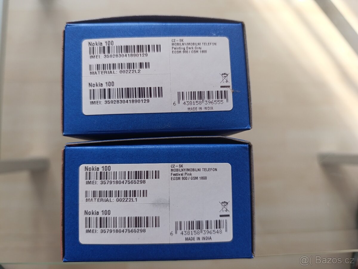 Prodám telefony Nokia 100 - 3