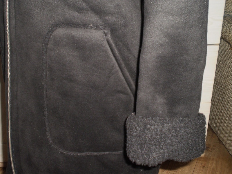 Nový černý kabát- Aniston- vel. 38 - 3