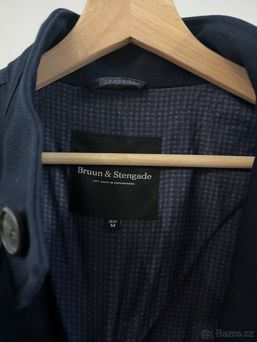 Pánský kabát značky Bruun & Stengade vel. M - 3