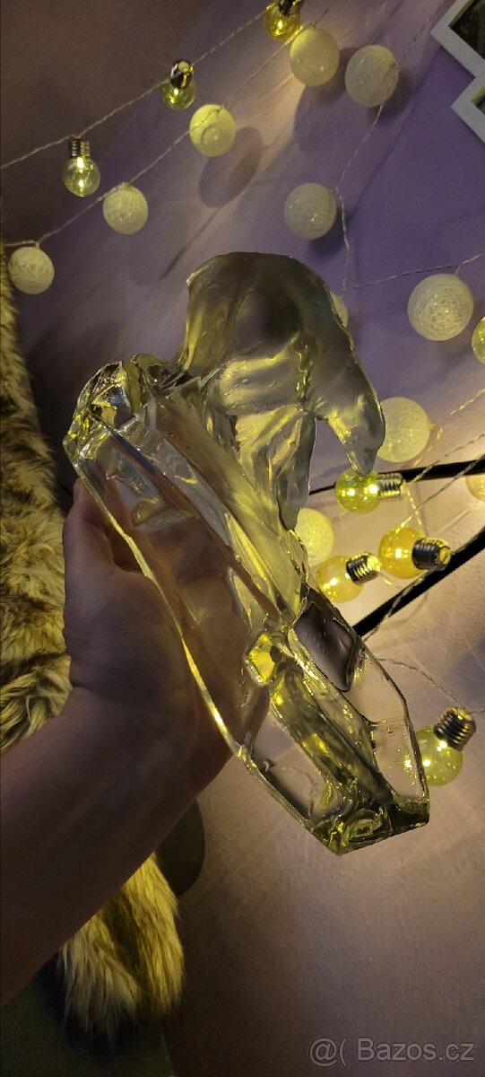 Skleněná dekorace miska - 3