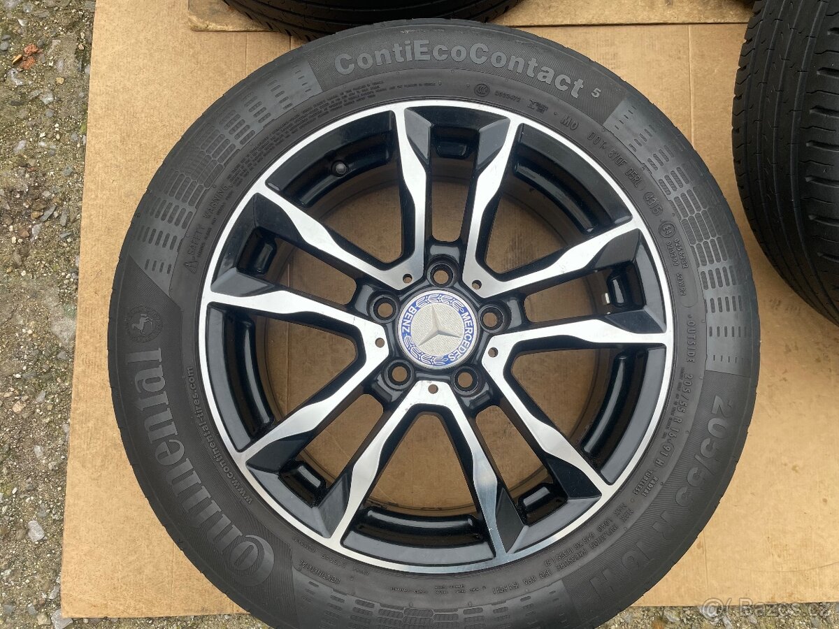 Alu kola 5x112.r16.Letní 205/55/16.Škoda,Vw,Mercedes,Audi. - 3