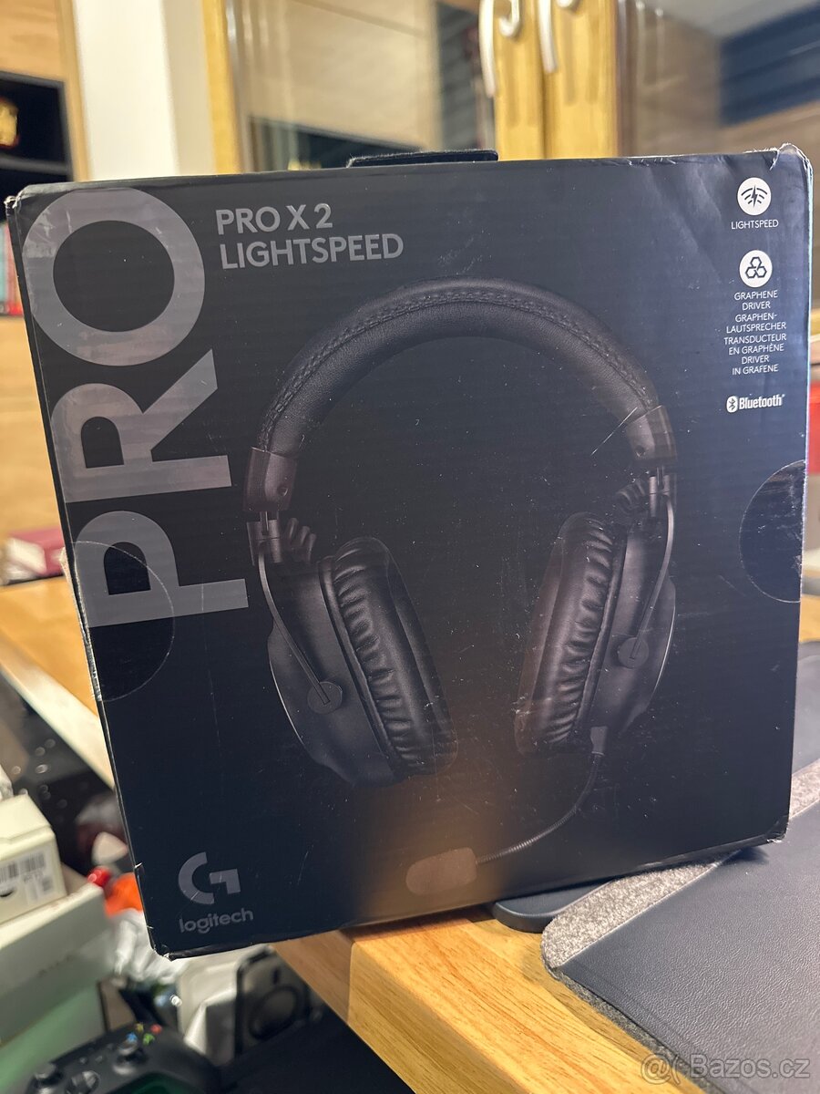 Logitech G PRO X 2 LIGHTSPEED Gaming Headset, černá - 3