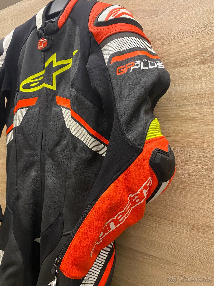 Jednodílná kombinéza ALPINESTARS GP PLUS TECH, vel. 52 - 3