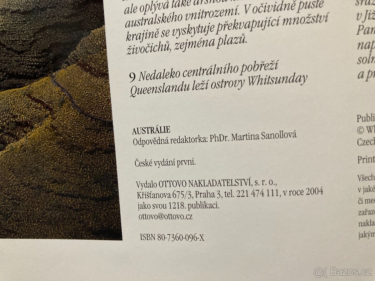 Kniha - Austrálie - 3
