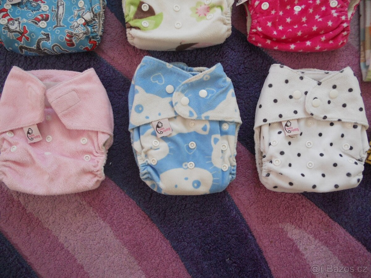 AIO plenky Sweet monkey, svrchní pleny Sweet monkey - 3