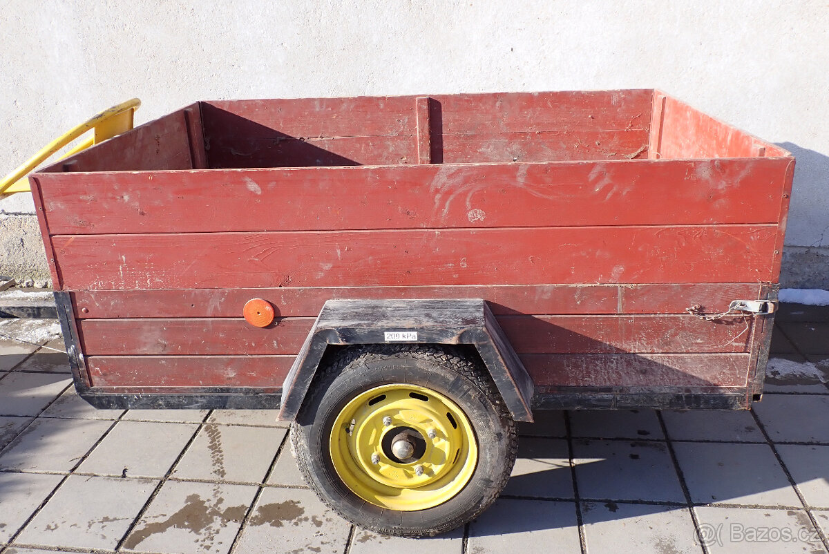 vari - vozík tovární výroby, brzděný - 3