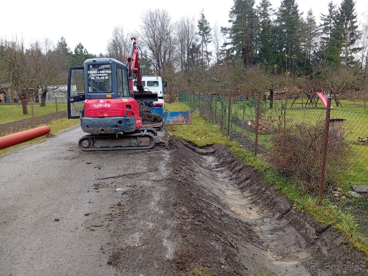 Bagr, Minibagr Kubota Kx - 101alfa4 - 3