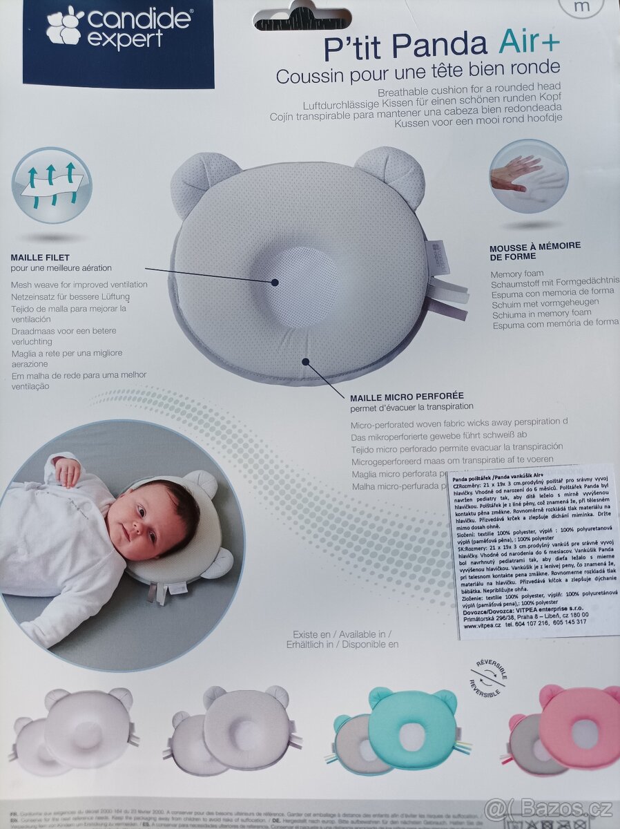 Polštářek Candide Panda Air+ - 3