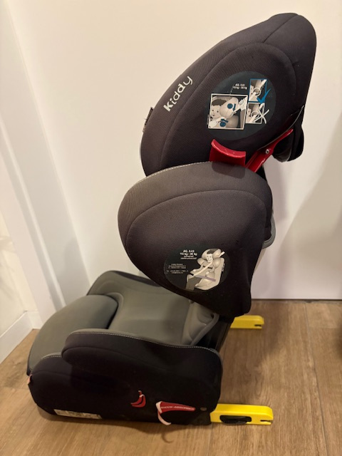 Autosedačka Kiddy Smartfix 15-36kg šedá - 3