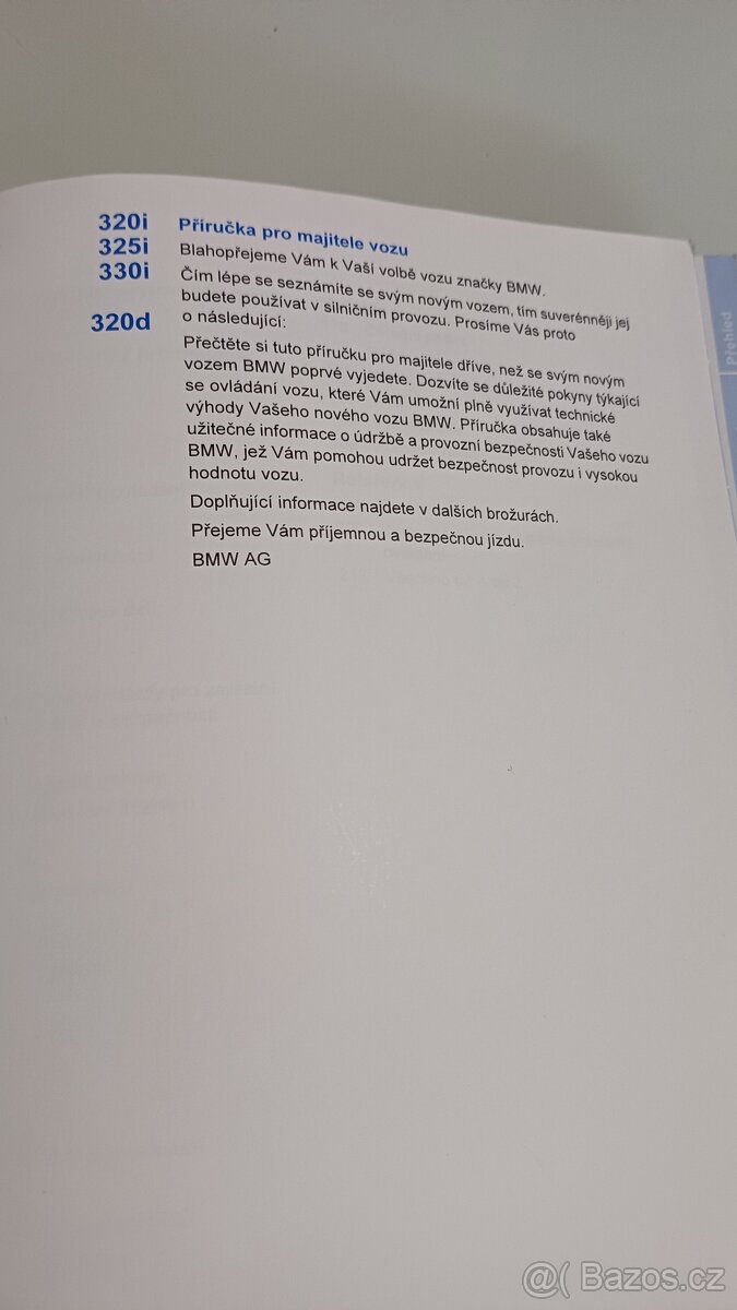 BMW E90 E91 - Orig CZ Návod k obsluze - 3