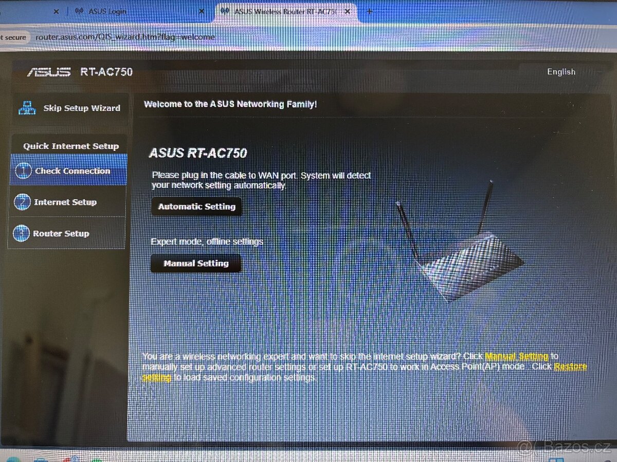 Prodam sitovy Router Asus RT-AC750 - 3