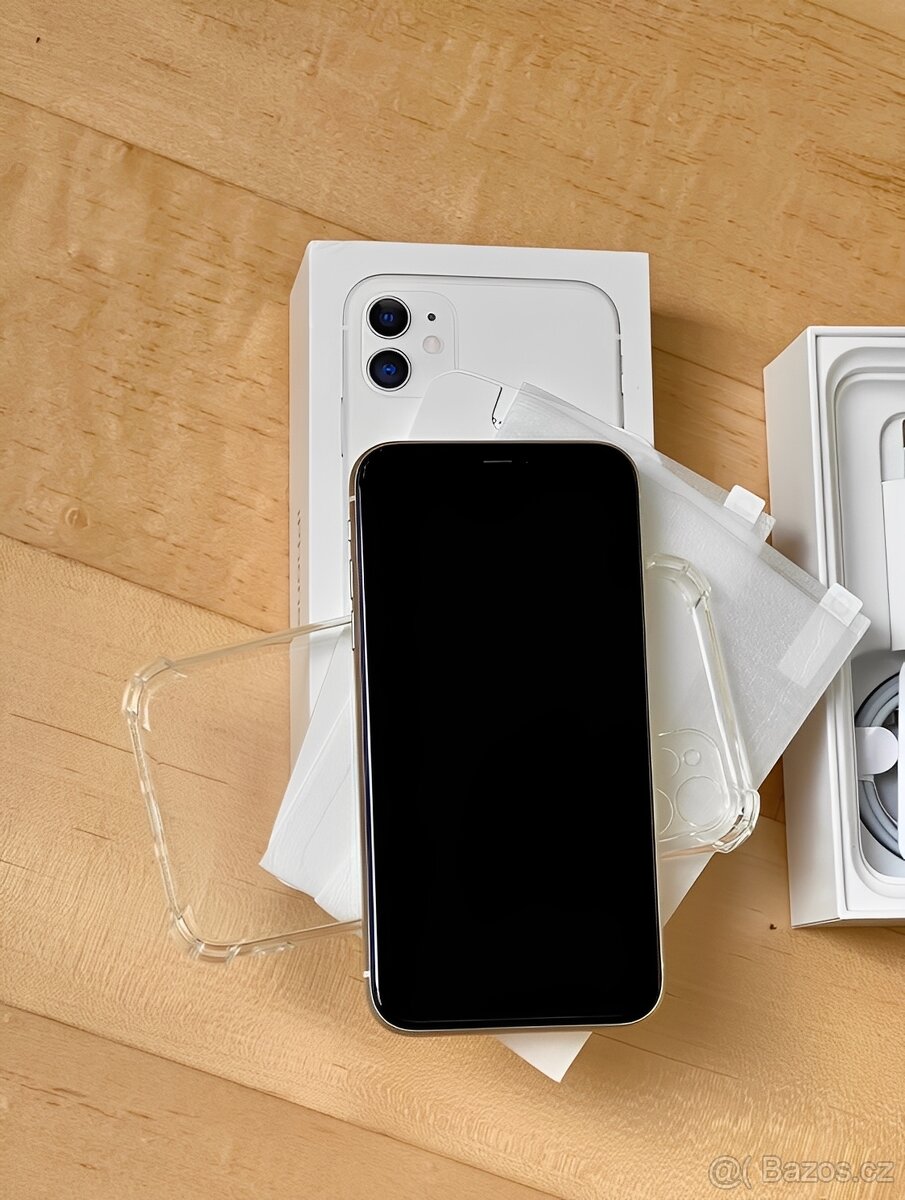 iPhone 11 Bílá BATERIE 100% TOP - 3