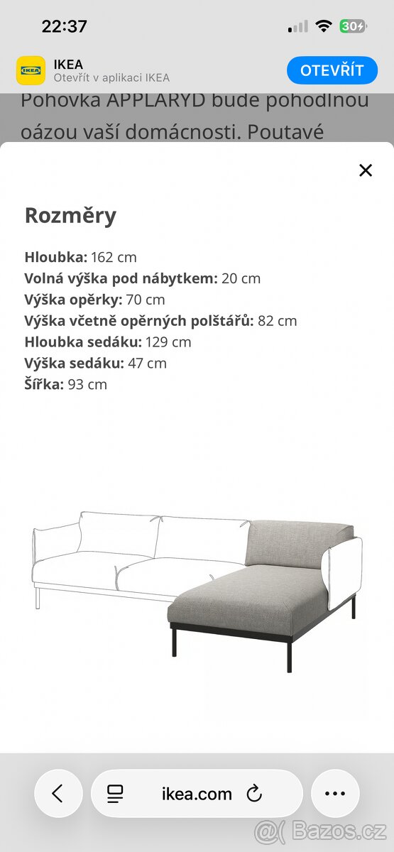 Lenoška IKEA Applaryd - 3