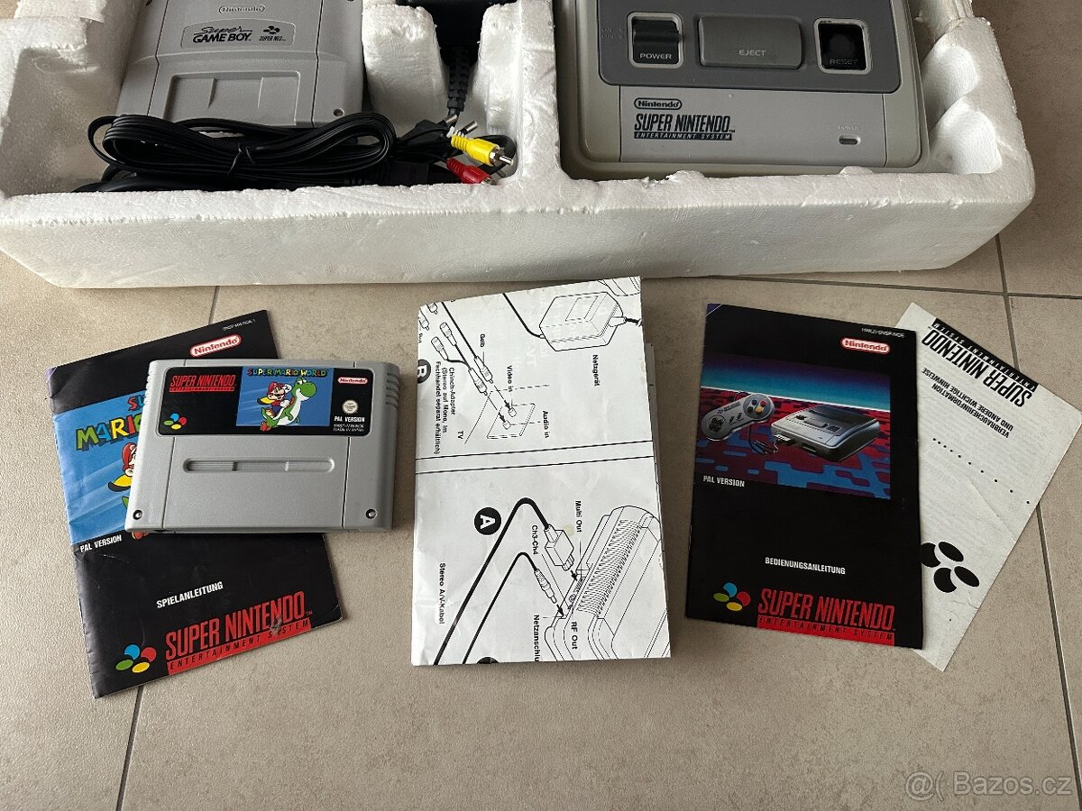 NINTENDO SNES-OVP-PAL, Mario world, game boy - 3