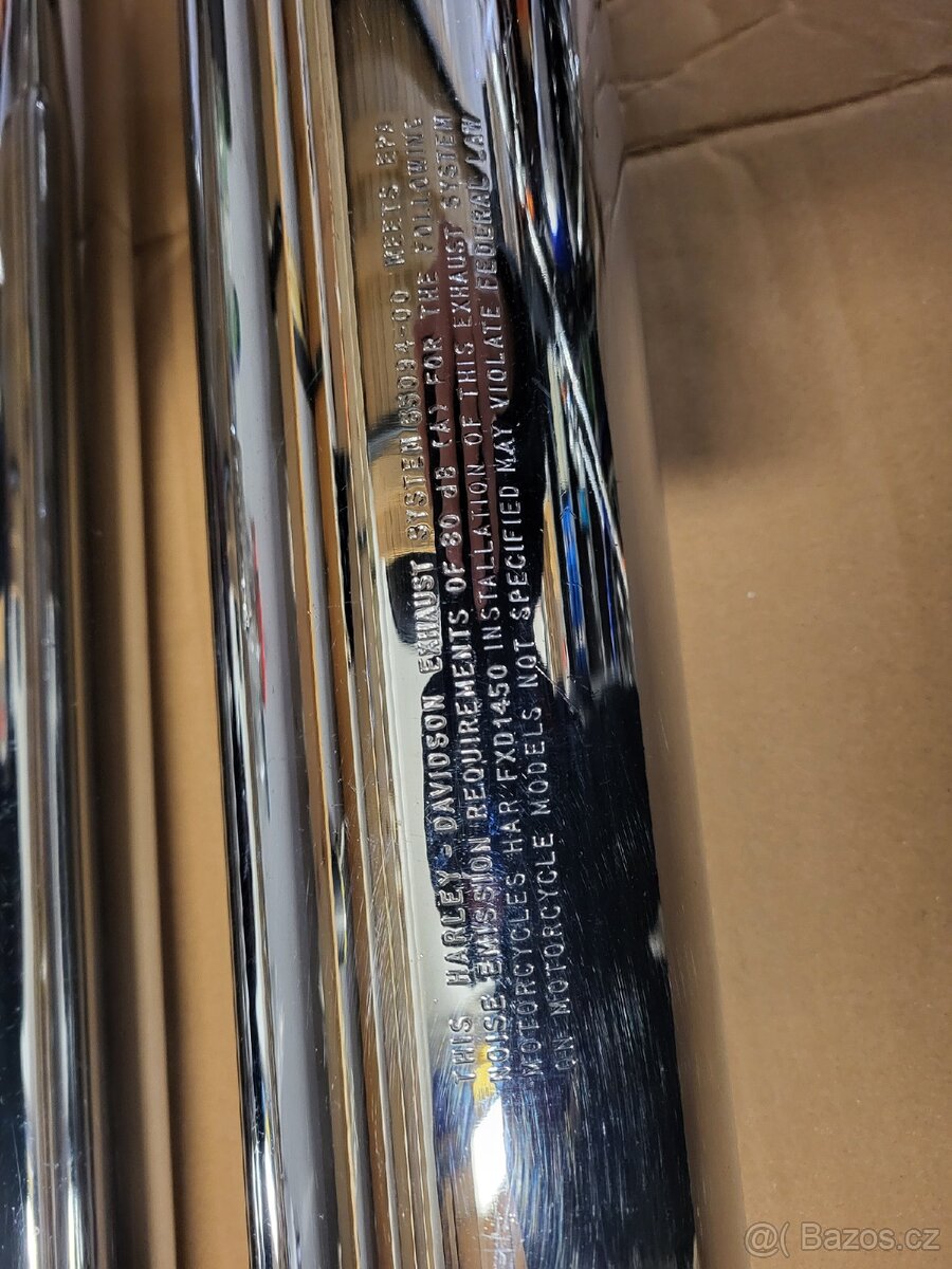 Vyfuky - koncovky original Harley Davidson - 3