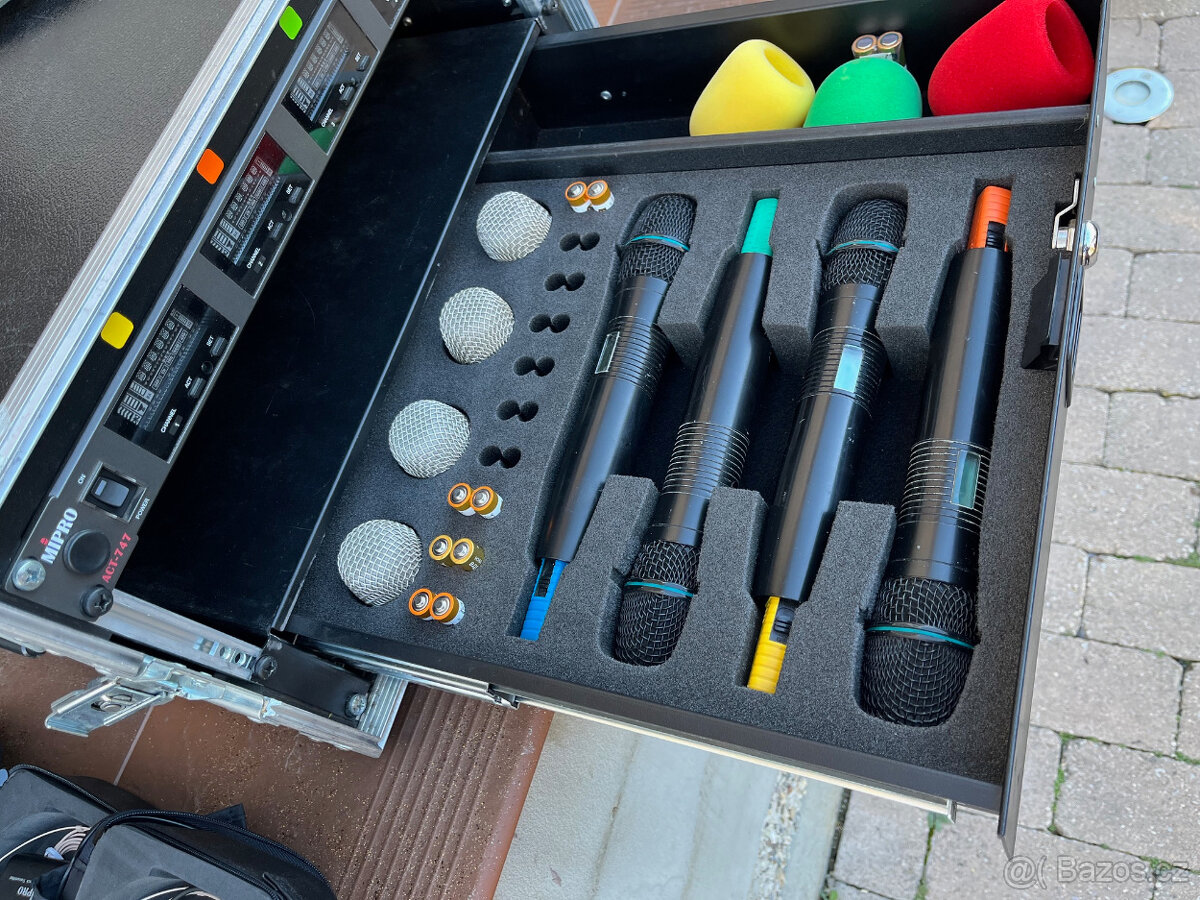 Mipro prijímače, handky, bodypacky - 3