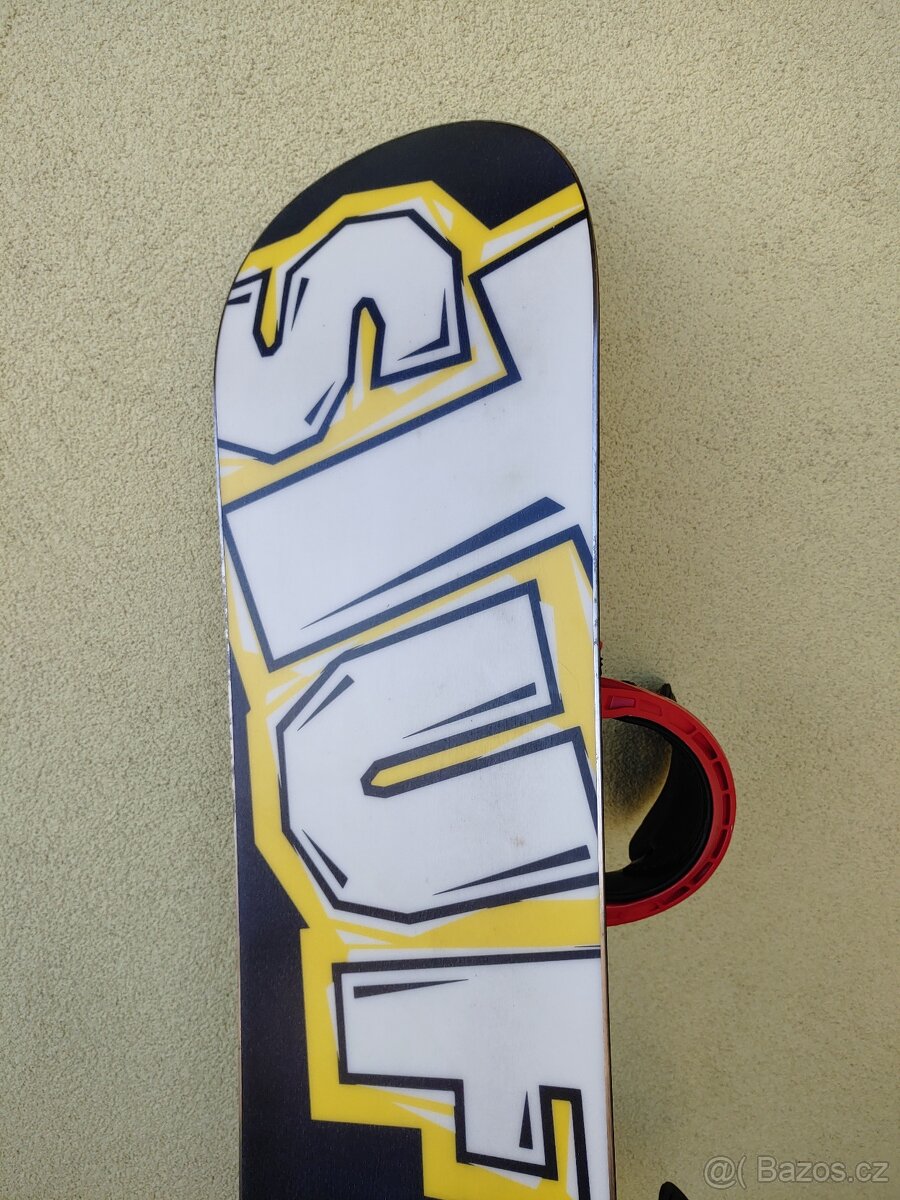 Dětský snowboard STUF Phan Atom 110 s vázáním - 3