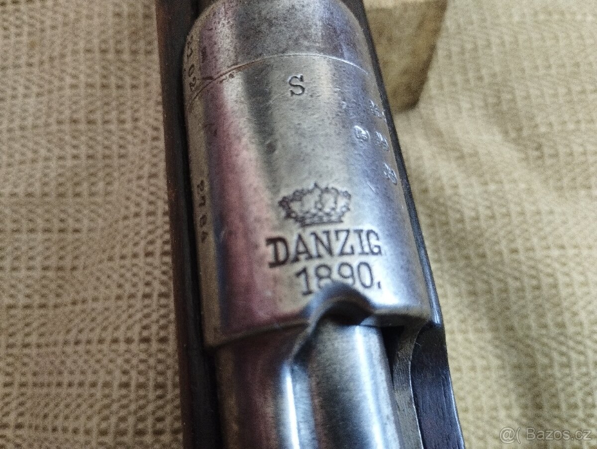 Historický,Flobert,,Histor.puška-Gew.88,pěkný patinový stav - 3