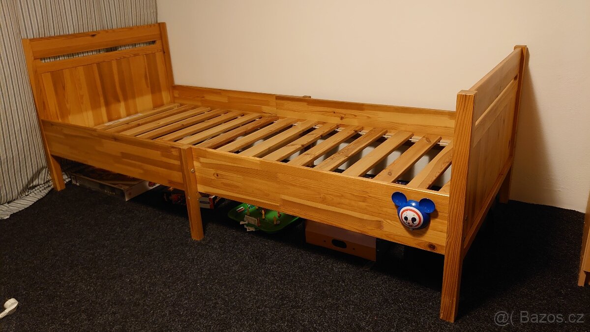 Rostoucí dětská postel Ikea SULTAN LADE 80x140/200 - 3