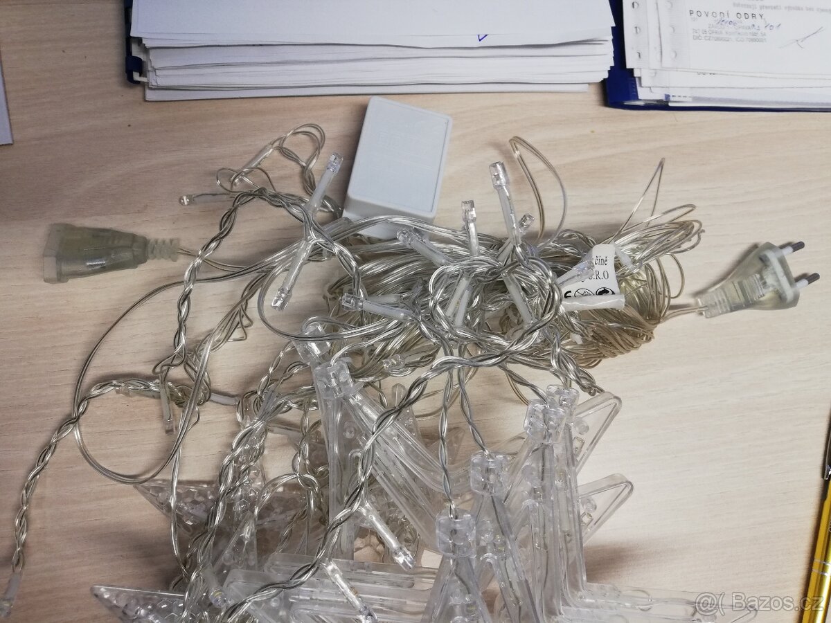 světelný závěs hvězdy - 3