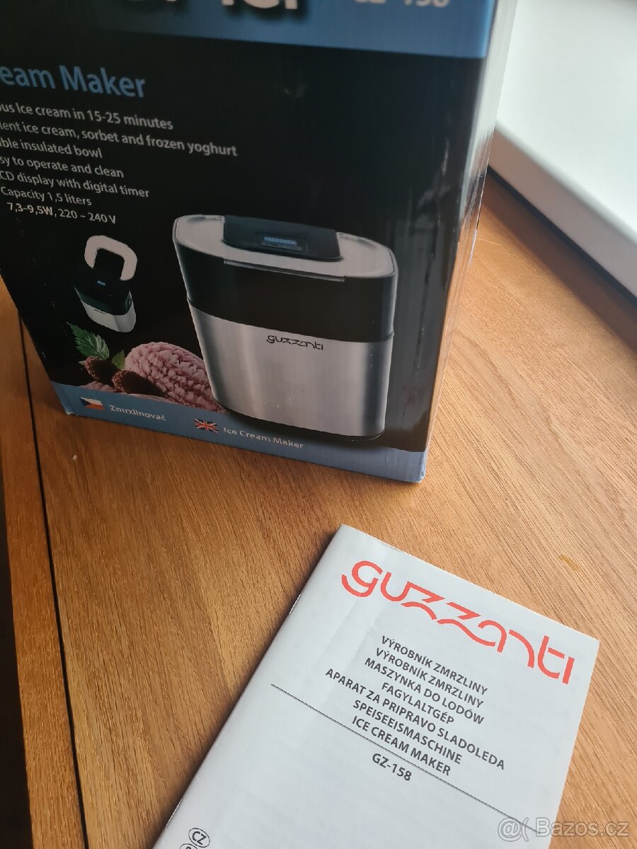 Zmrzlinovač Guzzanti nerez - 3