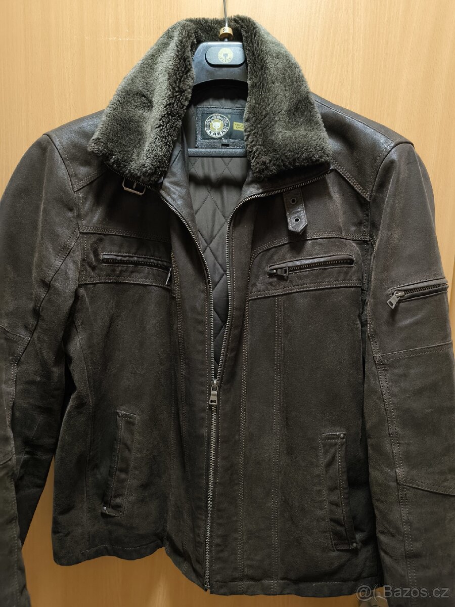 Pánská kožená bunda - 3