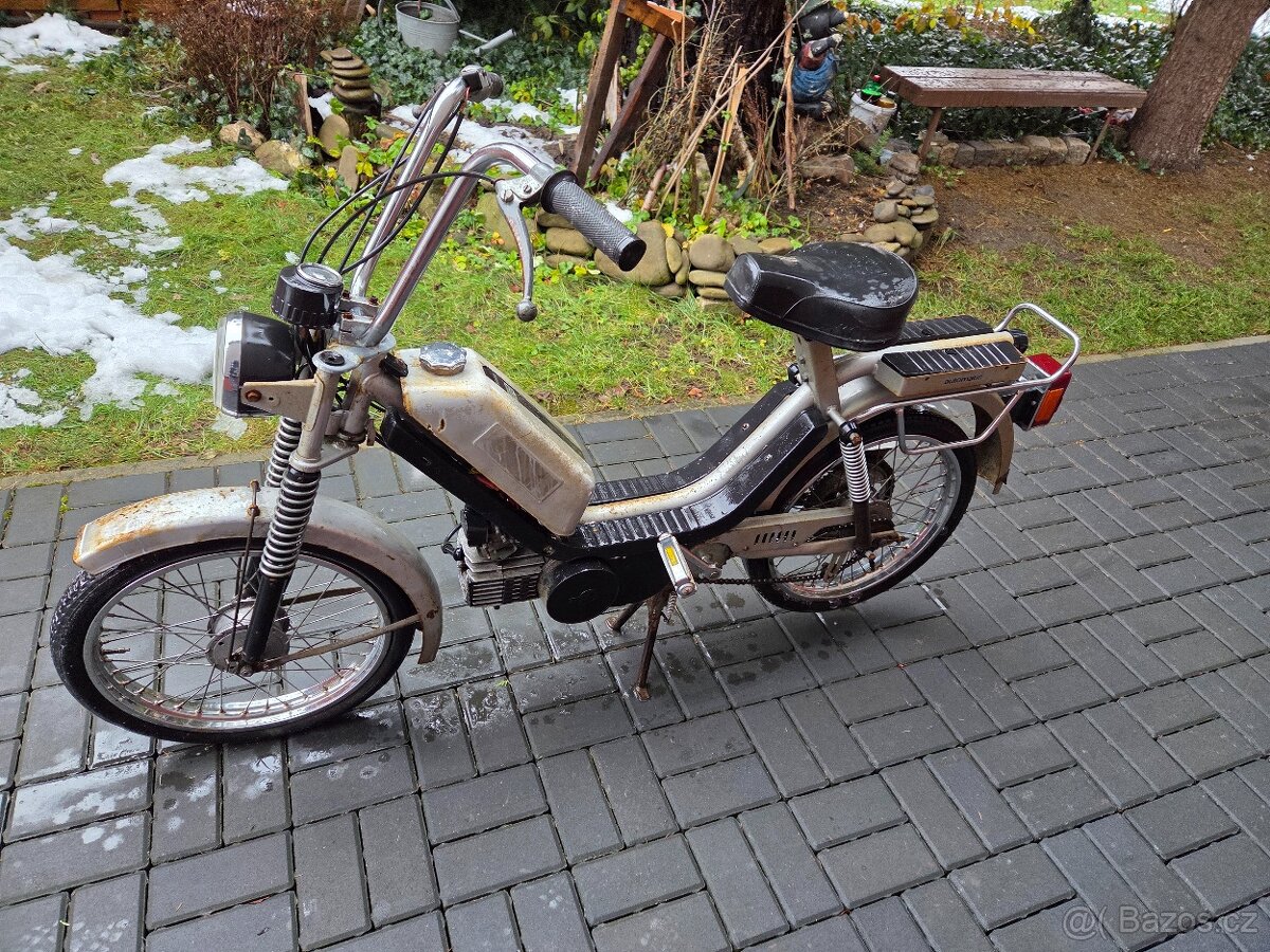 Babetta 210/215 1.rychlost s kartičkou, stříbrná /3/ - 3