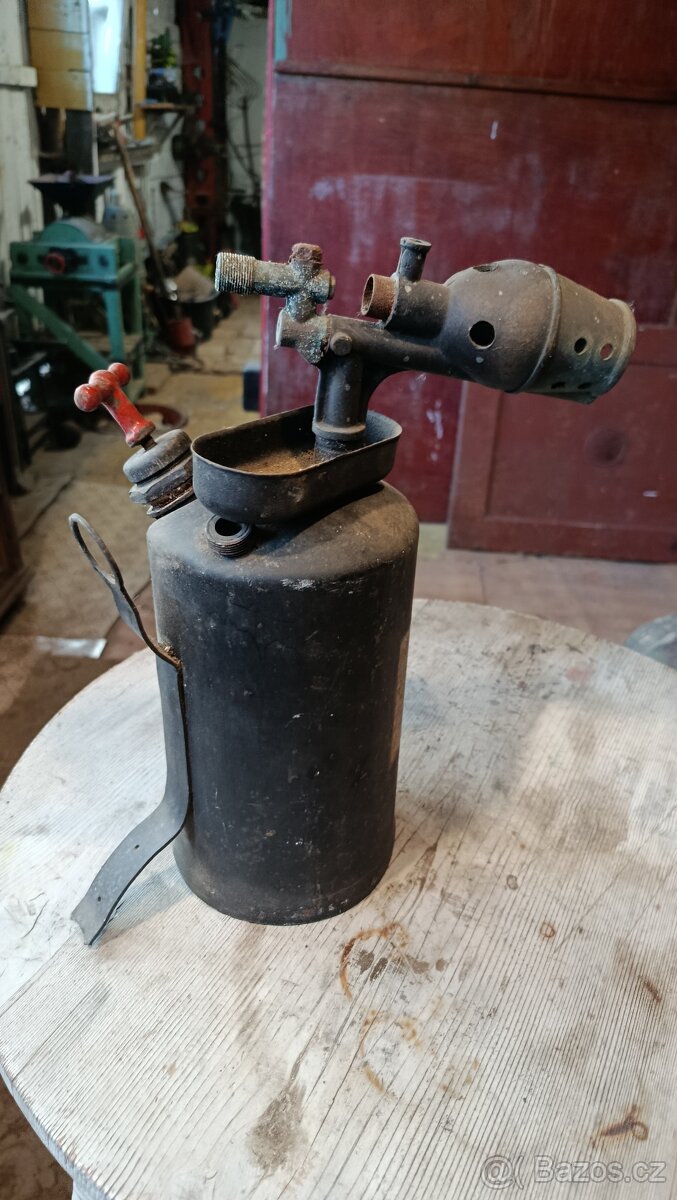 Starožitný Benzínový Hořák / Letovací Lampa - 3