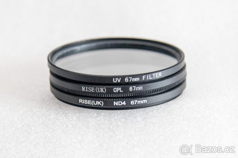 UV+CPL+ND4 pr. 46,49,52,55,58,62,67,72,77 nebo 82 mm - 3