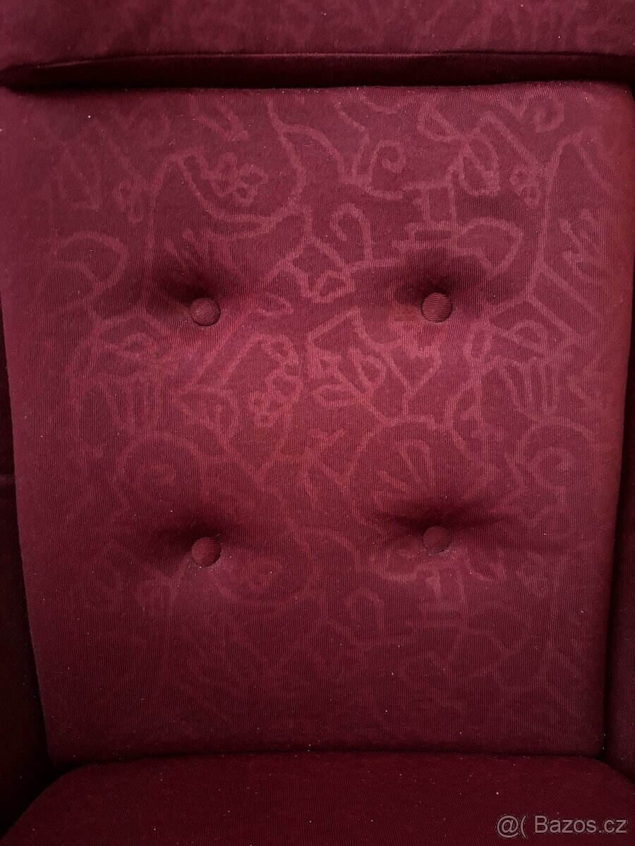 Retro křeslo ušák - 3