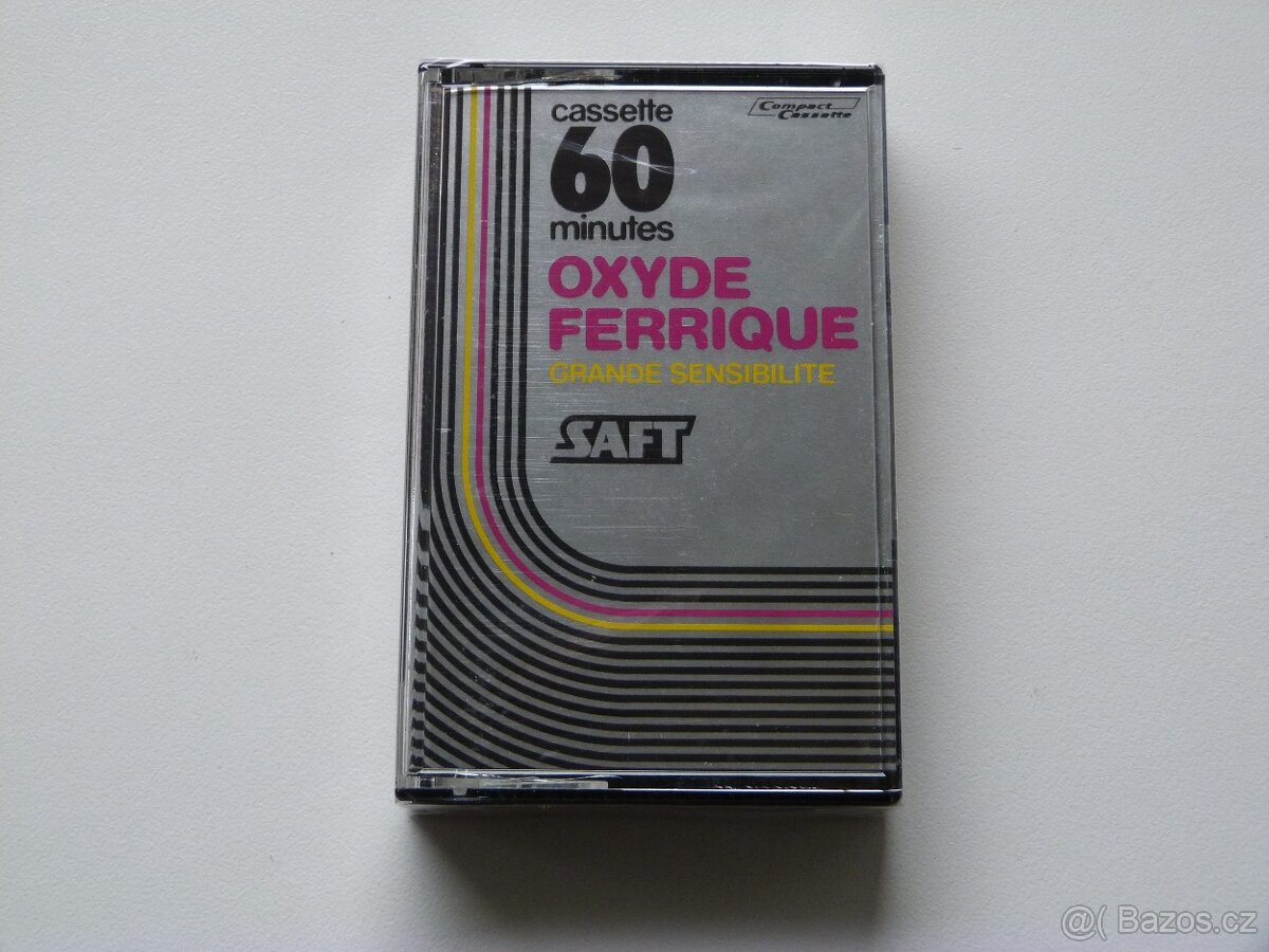 audio kazeta SAFT OXYDE FERRIQUE 60 - 3