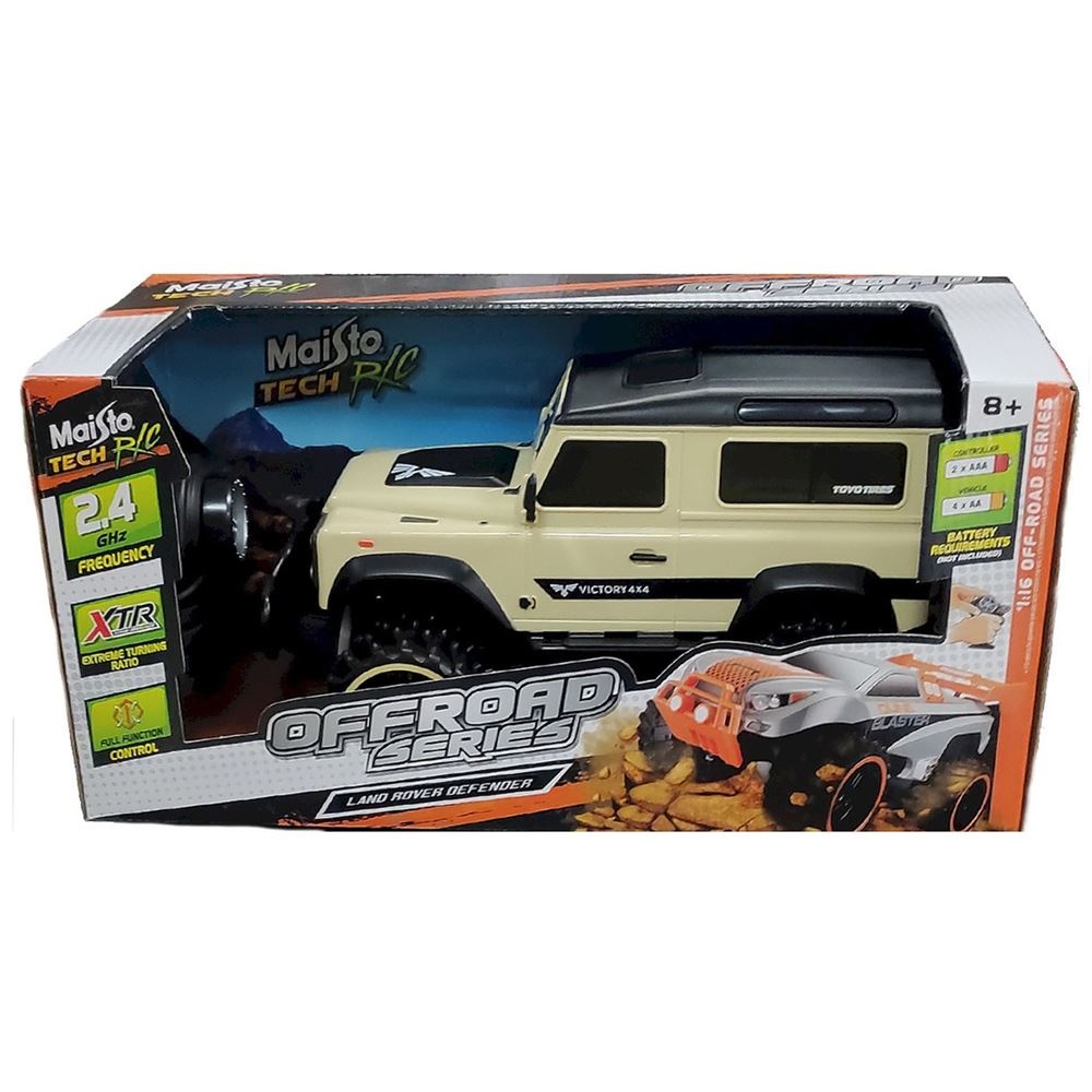 MAISTO OFFROAD LAND ROVER DEFENDER - AUTO RC - 3