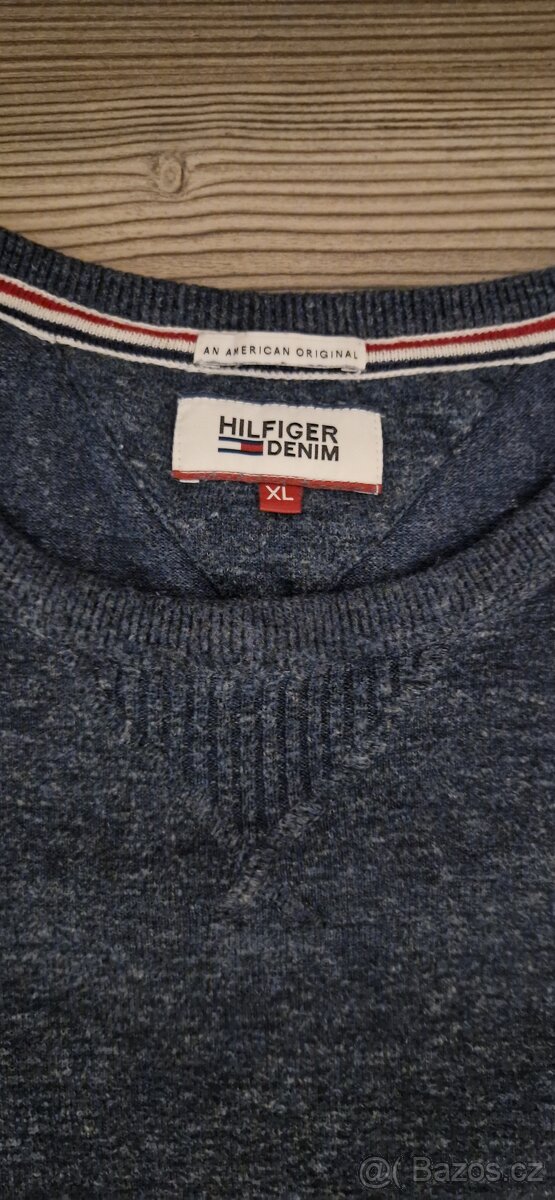 Tommy Hilfiger pánský svetr vel. L - 3