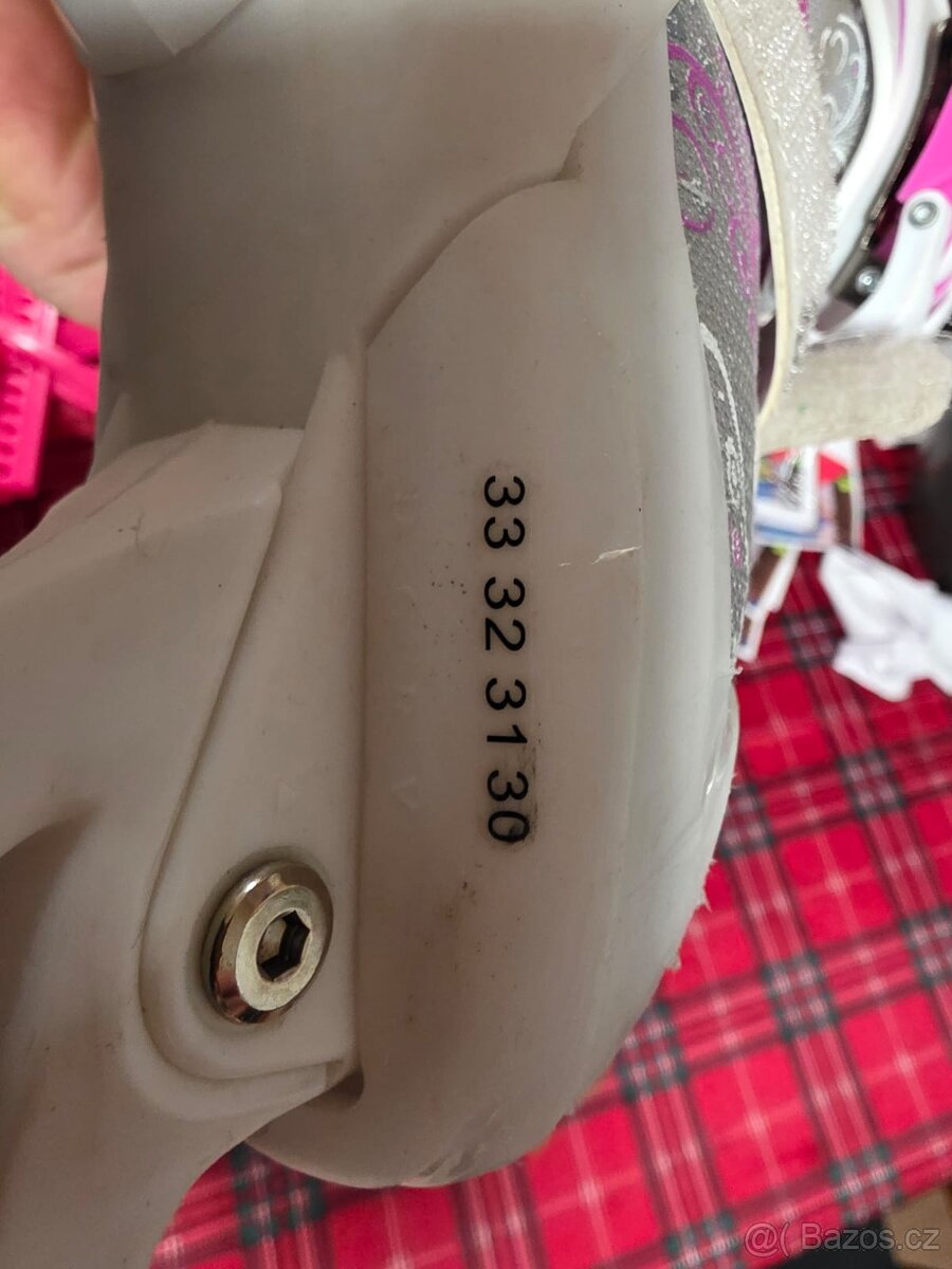 Dětské brusle - nasavitelné 30-33 - 3