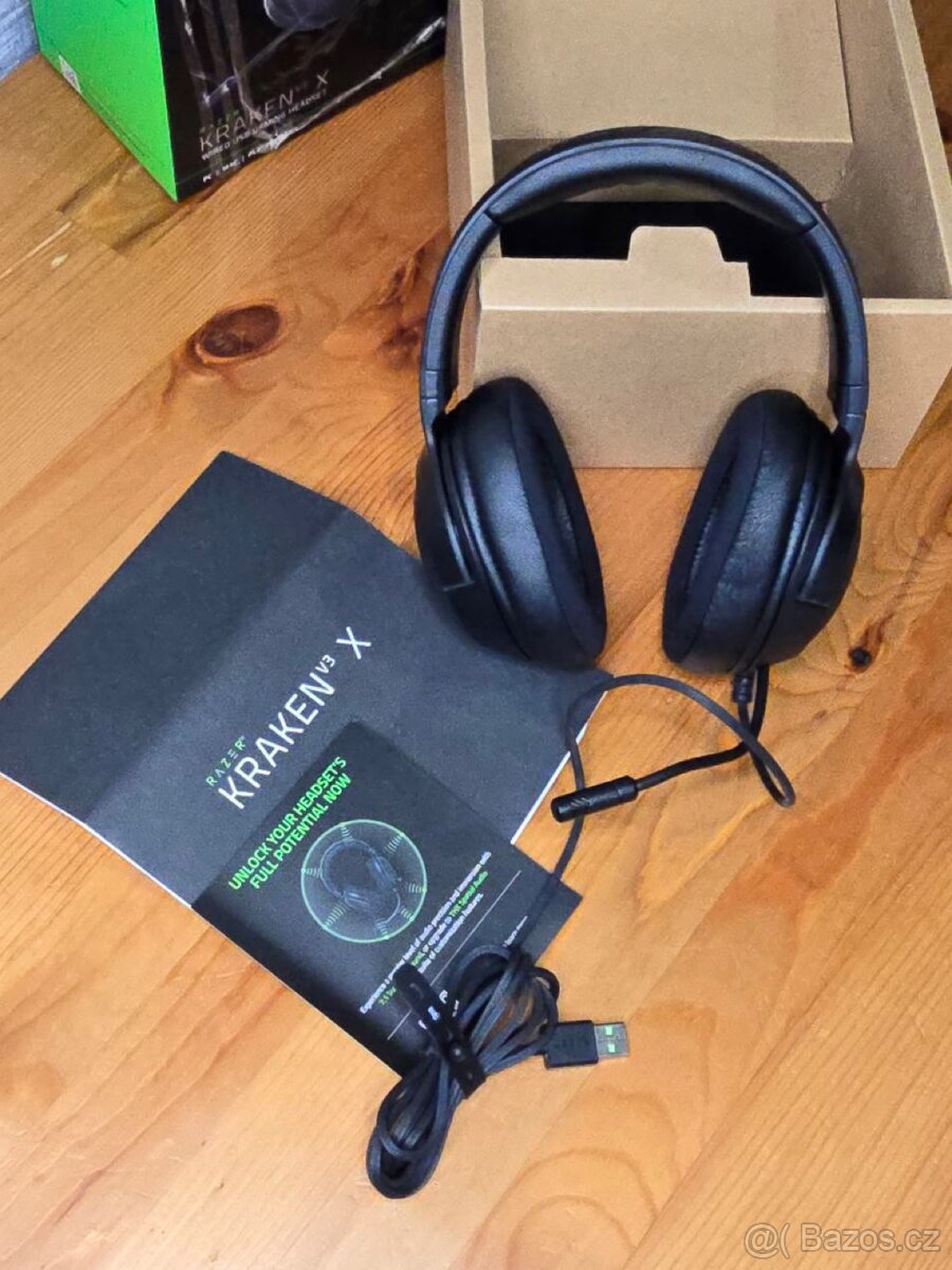 Herní sluchátka Razer Kraken V3 X (USB). (0060) - 3