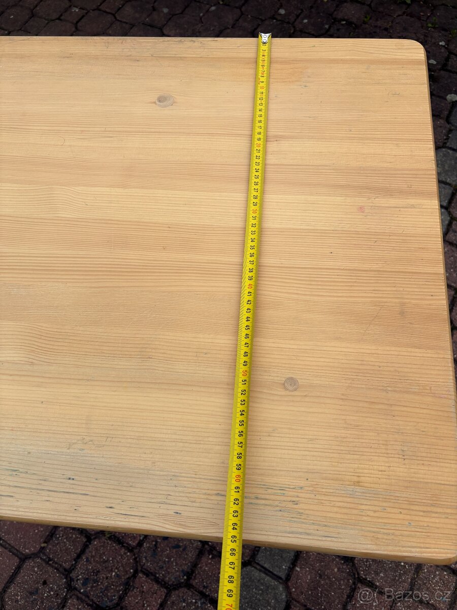 Dětský dřevěný psací stůl Domestav - 3