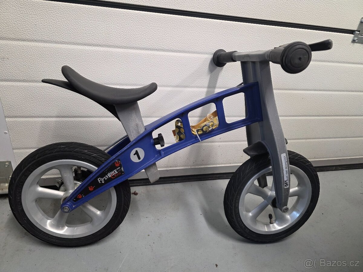 Odrážedlo - First bike - modrá barva - 3
